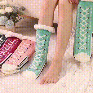 Ultra-thick Cashmere Slipper Home Socks