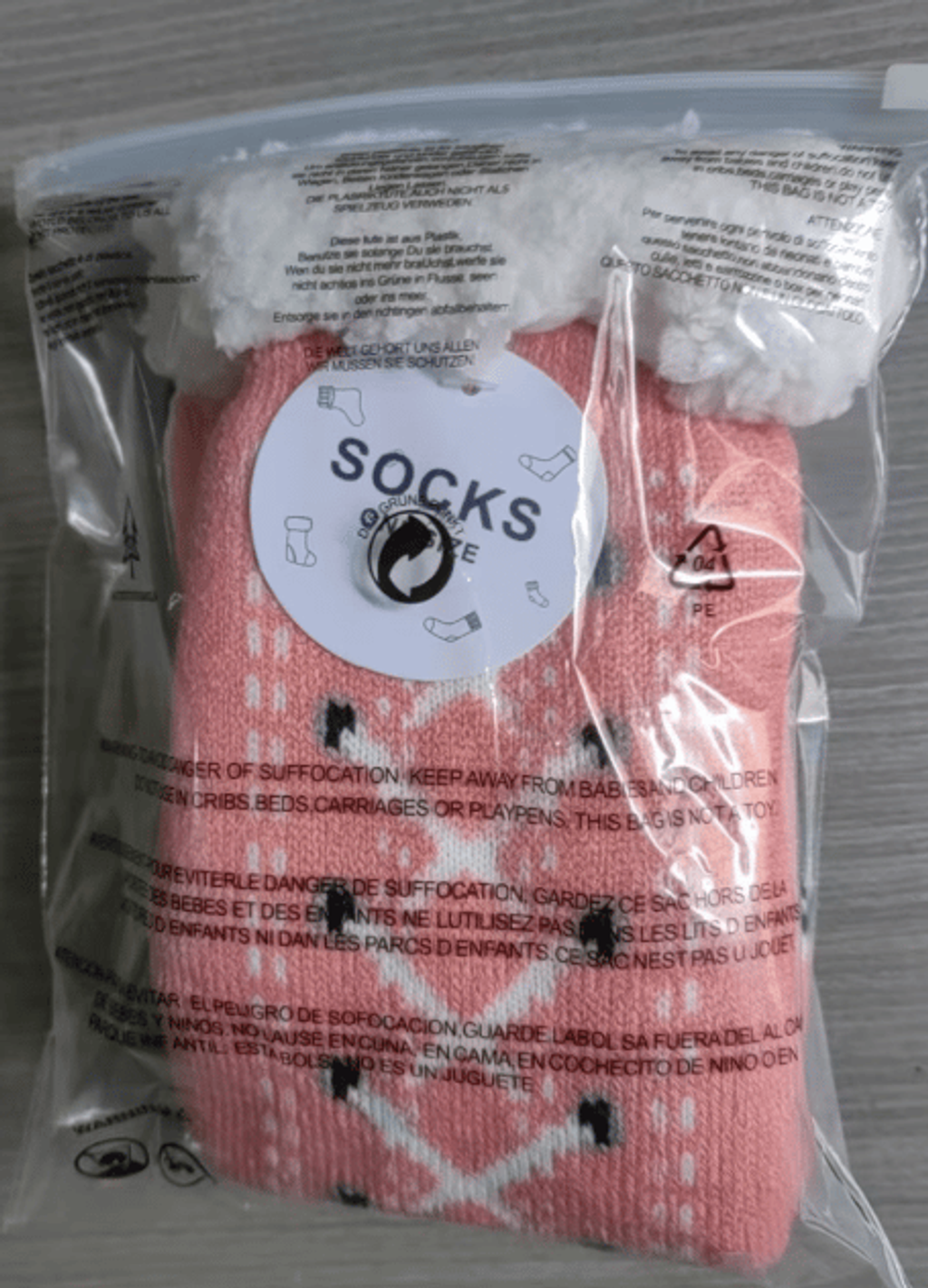 Ultra-thick Cashmere Slipper Home Socks