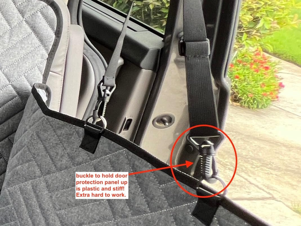 🔥Last Day 50% OFF🔥 Waterproof Dog Car Seat Cover with Hard Bottom