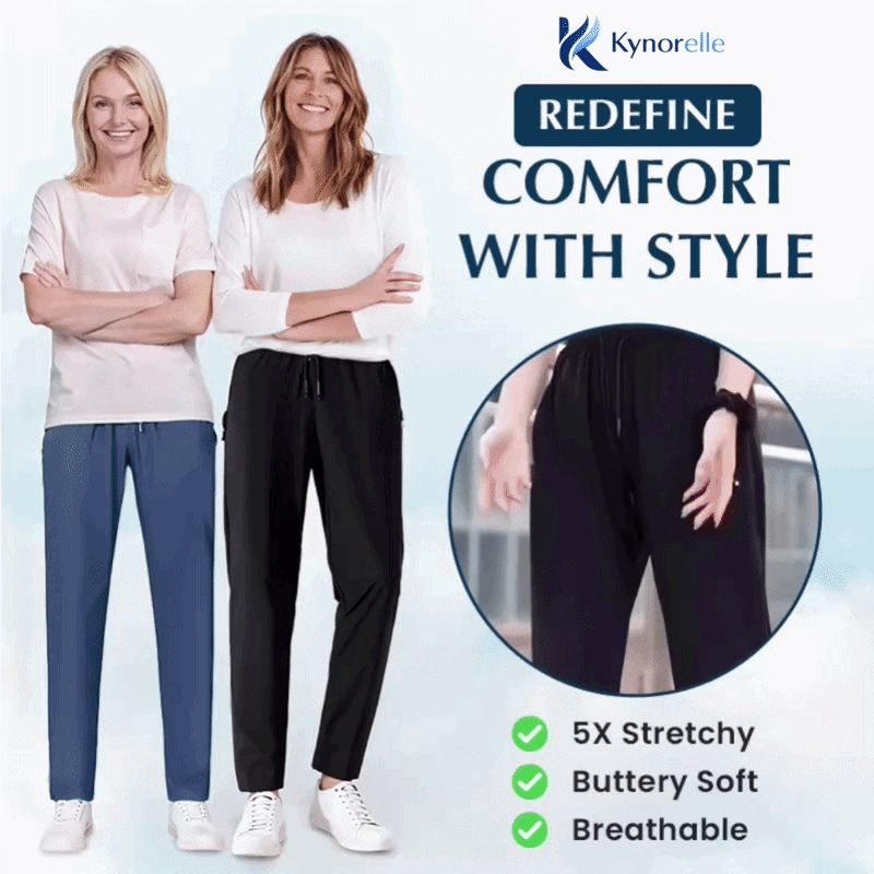 Women's Ultra Stretch Ice Silk Comfort Casual Pants 📢 HOT DEAL 50% OFF ⏰