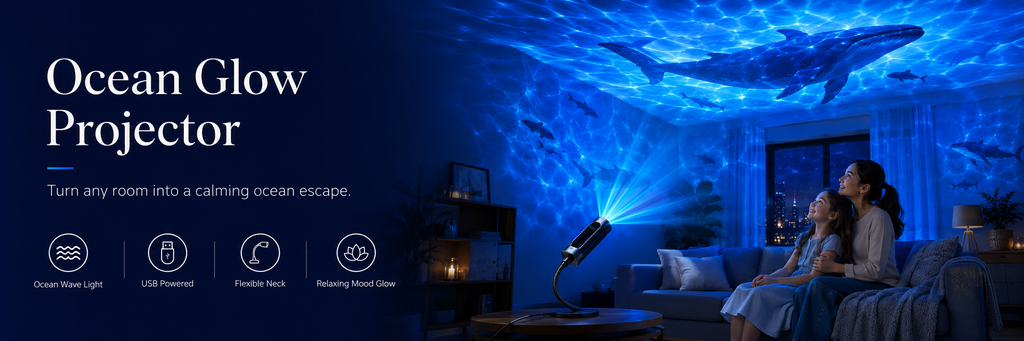 ✨ Plug-and-Play HD Star Projector